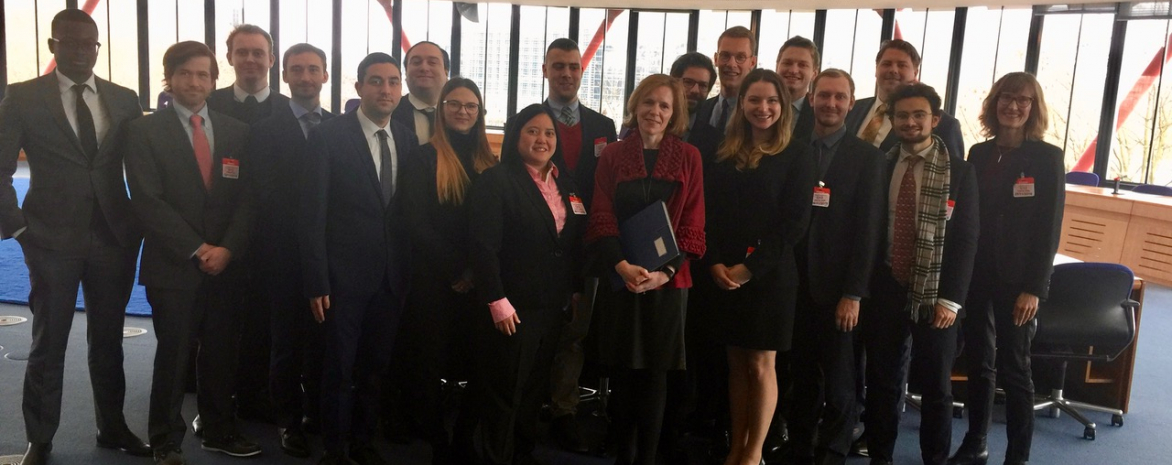 Visit to Strasbourg ECHR 2018-2019